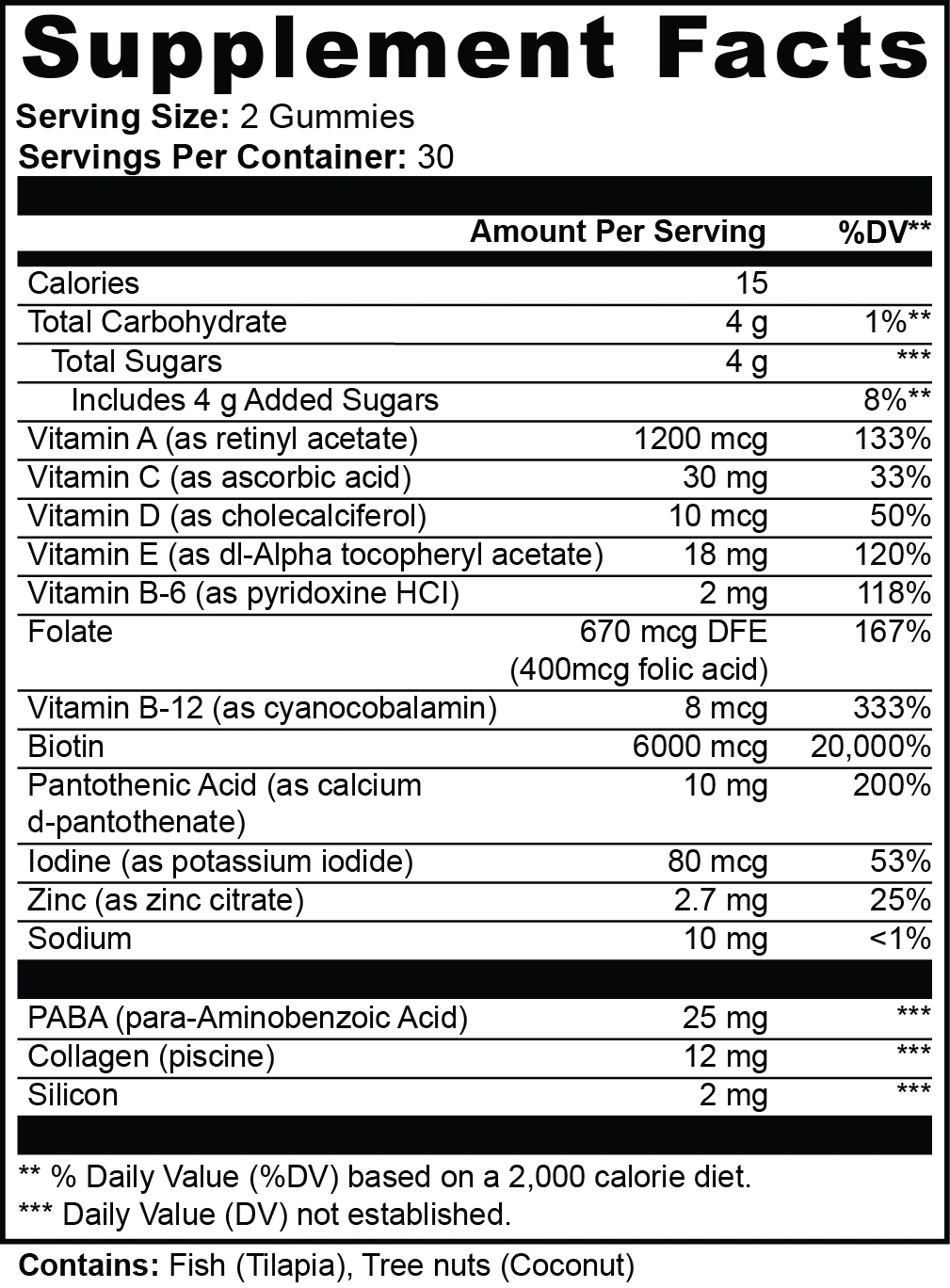 SAI Glow Complex™ Hair, Skin and Nails Gummies.