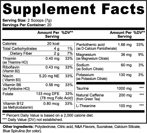 SAI Energy Powder (Cotton Candy) - SAI