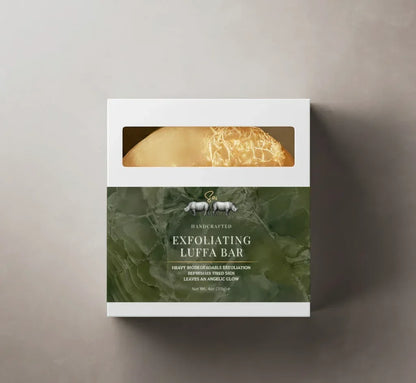 SAI HANDCRAFTED EXFOLIATING LUFFA BAR.