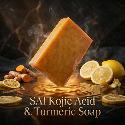SAI Kojic Acid & Turmeric Soap.