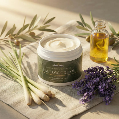 SAI Tallow Cream Lemongrass & Lavender.