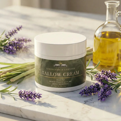 SAI Tallow Cream Lemongrass & Lavender.