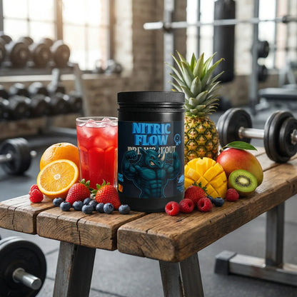 SAI Nitric Shock Pre-Workout Powder (Fruit Punch) - SAI