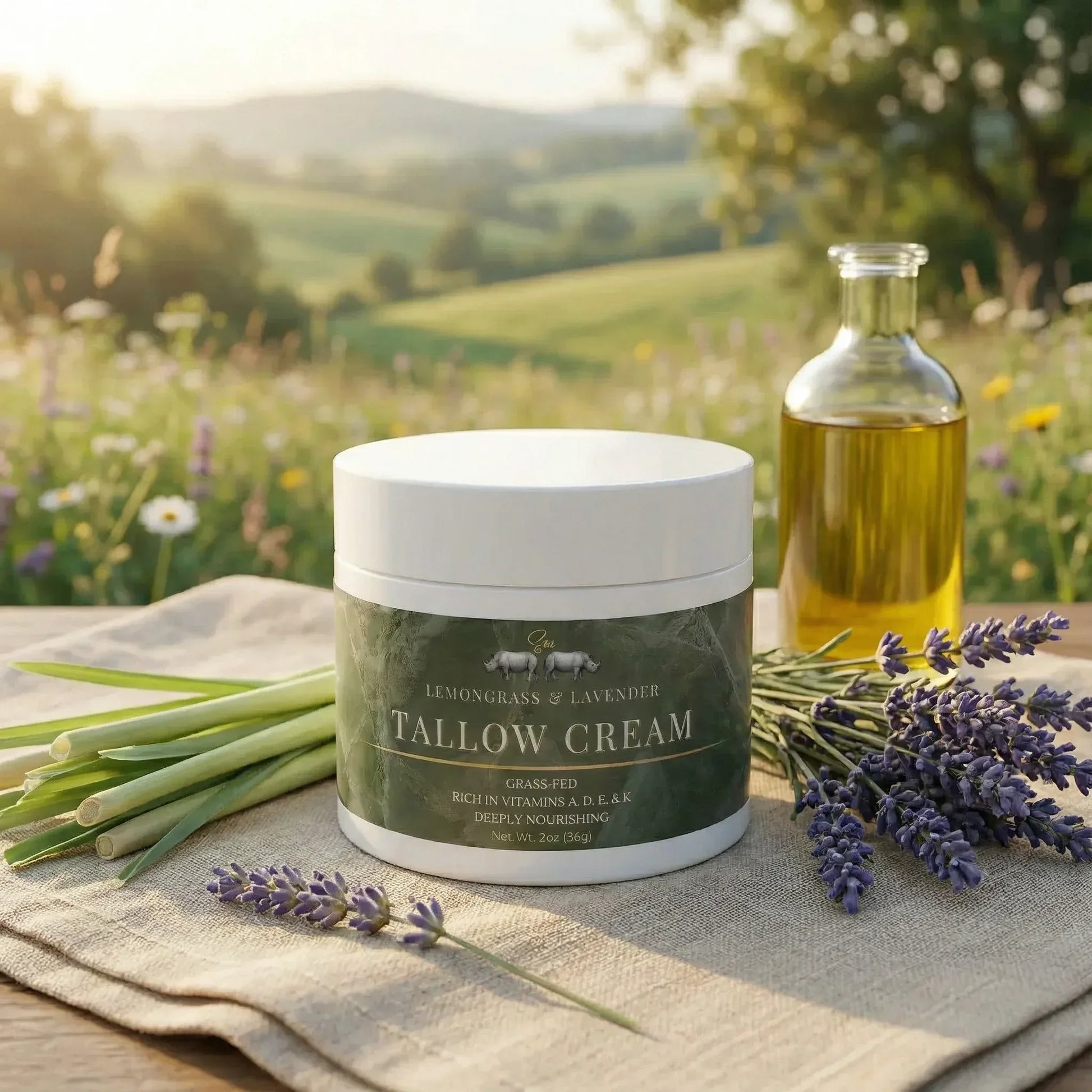 SAI Tallow Cream Lemongrass & Lavender.