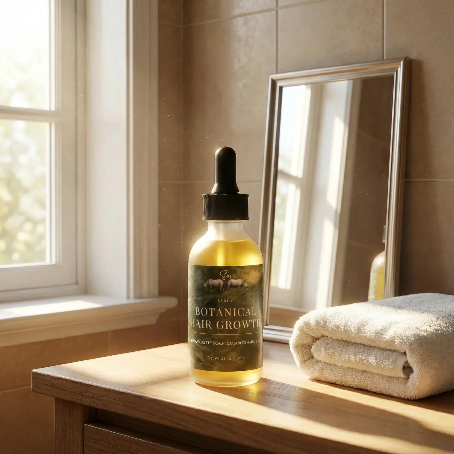 SAI Botanical Hair Growth Serum.